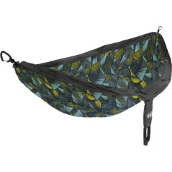 DoubleNest Print Hammock -Outdoor Camping Store ENO DoubleNest Print Tribal Charcoal
